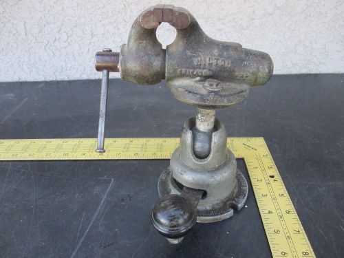 Vintage WILTON VISE Baby Bullet 920 2-Inch Jaw With Powerarm Junior All Original