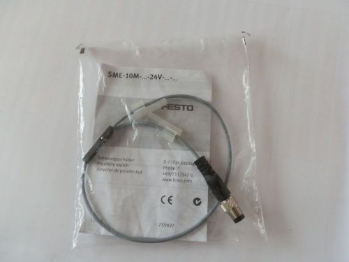 Festo SME-10M-DS-24V-E-0.3-L-M8D Proximity Switch  NEW!!!