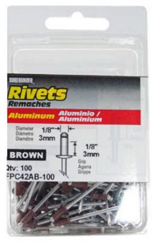 FPC Surebonder 100pk Short Brown Aluminum Rivet FPC42AB-100