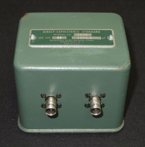 Boonton Electronics CS-1000 Capacitance Standard 1000 pF