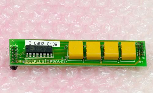 BOEKELS DP86-01 BG-1079 RS232C INTERFACE  EWK-408, EWK-409, EMS-216, EMS-217