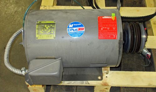 Magnetek Century E-plus 10HP 460 volt 3 phase motor 6-350137-03 Fr S256T