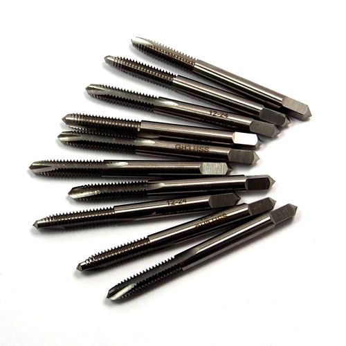 Spiral Point Plug Taps #12-24 H3 2FL HSS UNC 2-3/8&#034; OAL Qty 10 &lt;352&gt;