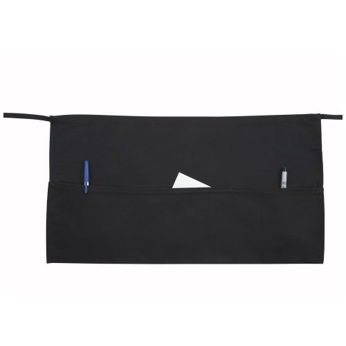 Winco wa-1221, 22x12-inch black waist apron for sale