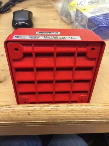 **NEW**Wheelock, ET-1010-R Speaker Red, Vandal Resistant Grille