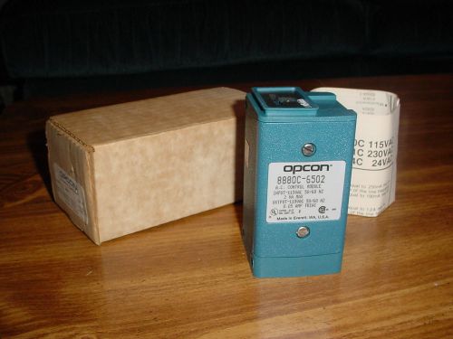 OPCON PHOTOELECTRIC A.C. CONTROL MODULE 8880C-6502, NIB