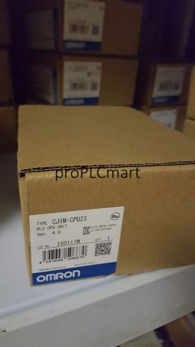 OMRON CPU CJ1M-CPU23 FAST FREE SHIPPING CJ1MCPU23 NEW