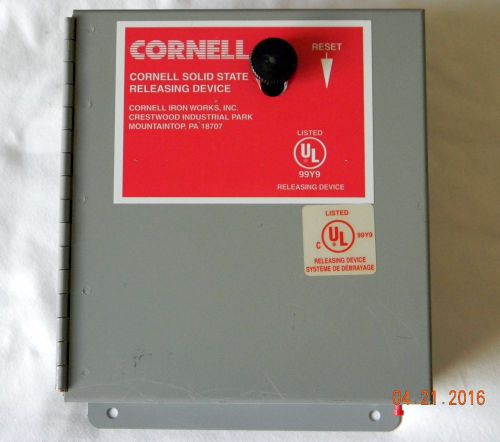 Cornell ironworks ss90-b solid state door releasing device for fire safety for sale