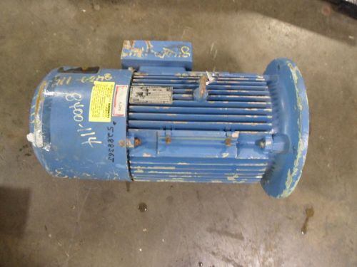 SEW EURODRIVE MOTOR W/ BRAKE #528836J TYPE:DFV132HL12/2BM/HR/TF 3PH USED