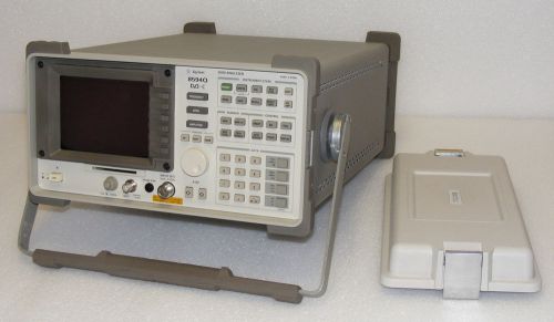 AGILENT hp 8594Q DVB-C QAM SPECTRUM ANALYZER + OPTIONS 043 190 195