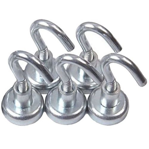 12 Pound Hooks - Neodymium Rare Earth Magnet, Grade N48