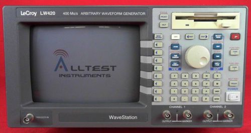 Lecroy lw420 arbitrary waveform generator, 400 mhz &lt;br&gt; for sale