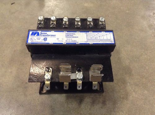 Acme ta-2-81321 transformer 50 va .05 kva single phase ta281321 for sale