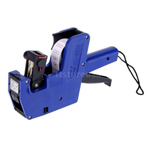 New 8 digits price tag gun labeler labeller stickers label paper+ink+label i6uk for sale