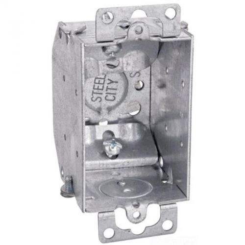 Switchbox, galvanized steel, 3x2x2-1/4,swbx,stl,10.5c thomas and betts lcow-25r for sale