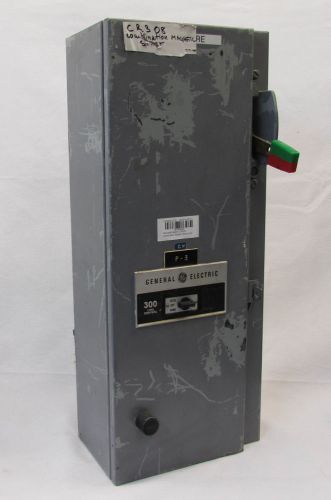 GE General Electric CR308 Comination Starter Disconnect 30 A 250 V  3PH NEMA SIZ