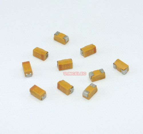 20pcs 10uF 25V AVX Tantalum Capacitor 6032 SMD