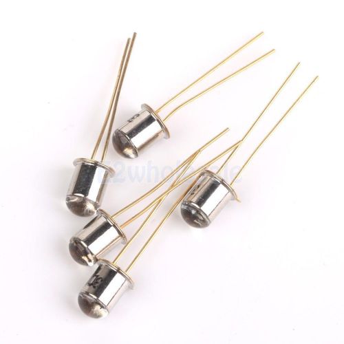 5pcs 3du5c silicon phototransistor transistor m5 glass lens test radiance for sale