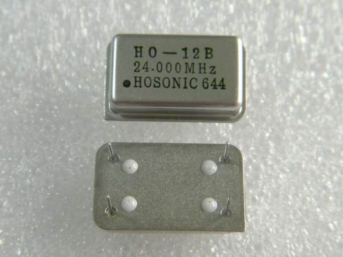 5PCS Active Crystal Oscillator OSC square DIP 24MHZ OSC (FULL)