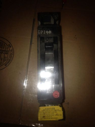 GENERAL ELECTRIC TEB111015 CIRCUIT BREAKER *USED*