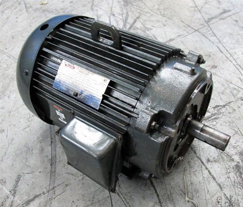 10 HP LINCOLN ELECTRIC MOTOR 1750 RPM 1-3/8&#034; SHAFT DIAMETER