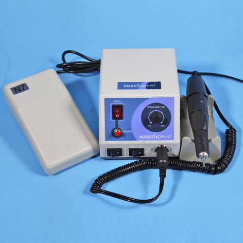 Dental marathon machine n7 micromotor polisher with 35k rpm handpiece ca for sale