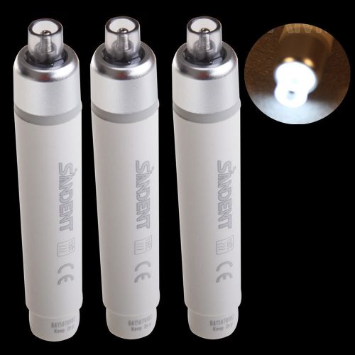 3 dental led fiber optic optical detachable handpieces fit ems woodpecker scaler for sale