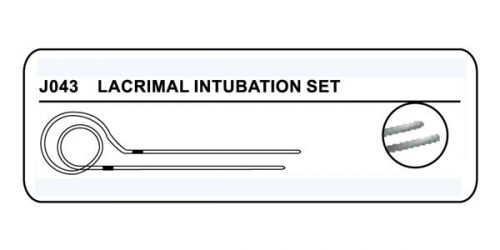 O2060 lacrimal intubution set 23g/7.5 cm probe ophthalmic instrument cannulae for sale