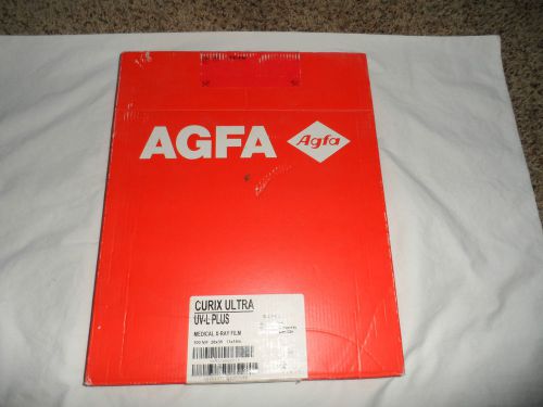 AGFA CURIX ULTRA UV-L PLUS MEDICAL X-RAY FILM 100NIF 28X35 11X14 NEW SEALED