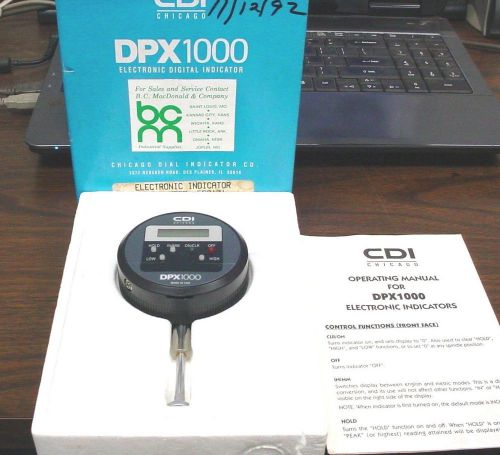 NEW CDI DPX1000 DPX1216 ELECTRONIC INDICATOR W/O AC ADAPTER