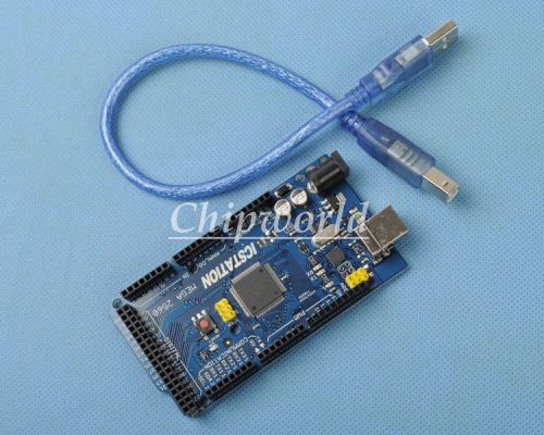 1pc Mega 2560 ATmega 2560 R3 Microcontroller Board Compatible Arduino ATMEGA16U2