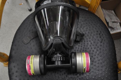 MSA FIRE DEPT FIREMAN FIREFIGHTER SCBA AIR PACK AIR MASK 072715