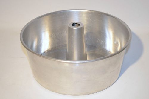 Vintage Aluminum Angle Cake Pan 2 pcs. Tube Bundt Cake 10&#034;