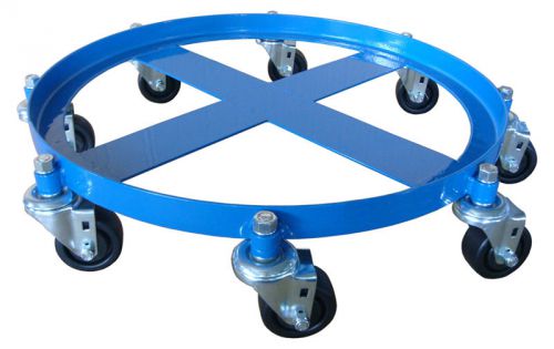 GLIDE MAXX Drum Dolly, 2000 lbs, 26&#034; Diameter, Blue,  H0910-32PP8 |PV4|