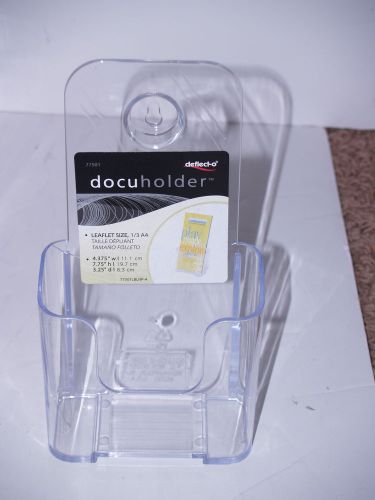 Deflecto docuholder countertop/wall mount, 4-3/8 x 3-1/4 x 7-3/4 -77501 for sale