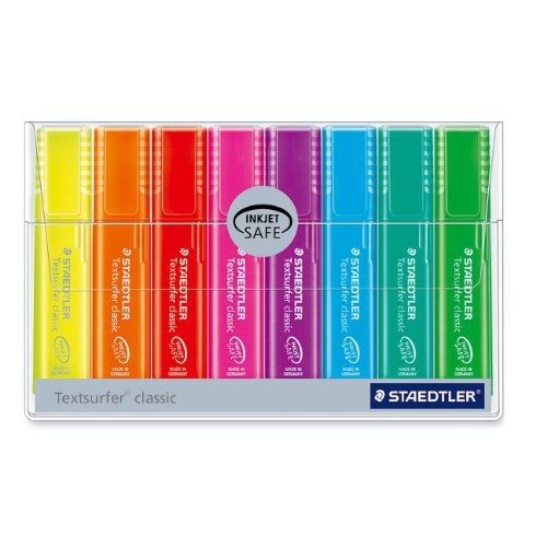 Staedtler Textsurfer Classic Highlighter, Chisel Tip,