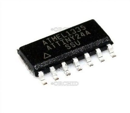 5pcs attiny24a-ssu atmel soic14 atmel/avr attiny24a attiny24 #1060768