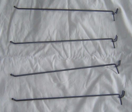 10&#034; HEAVY DUTY ZINC PEG HOOKS - Priced by Package of 25