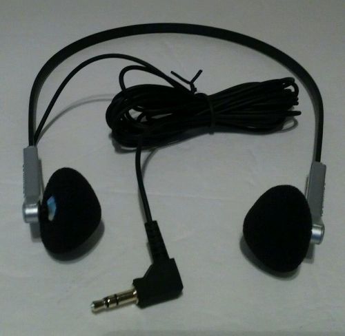 OLYMPUS E-61 PC STEREO TRANSCRIPTION HEADSET FOR PC PROF DICTATION EXC COND
