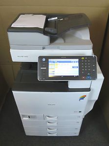 RICOH AFICIO MP C5502 COLOR COPIER PRINTER SCANNER MP C4502 SAVIN LANIER