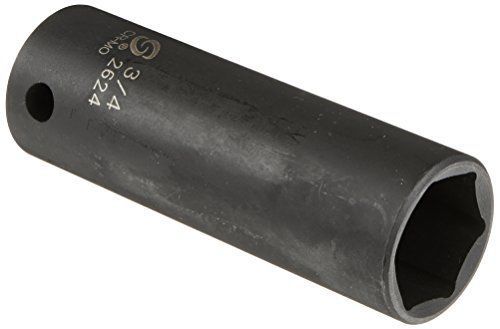 Sunex 2624 1/2-Inch Drive 3/4-Inch Extra Thin Wall Deep Impact Socket