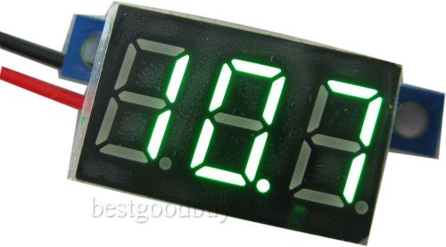 3 bits 0.36&#034; DC3.3-30V Electric Motorcycle Car green Digital Voltmeter Display