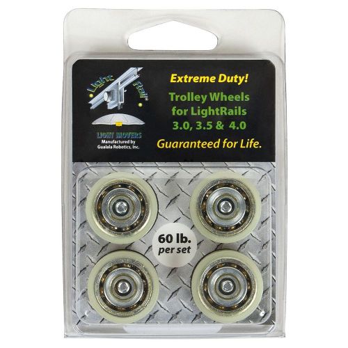 LightRail Extreme Duty Trolley Wheels