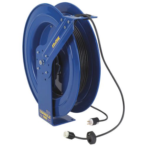 Coxreels Cord Reel, 100 ft, 12/3, SJO, Blue, 120VAC, NEW, FREE SHIPPING, $PA$