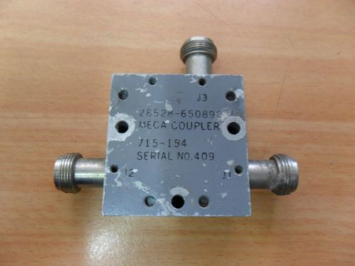 Microwave Meca Directional Coupler 715-154 N-Type