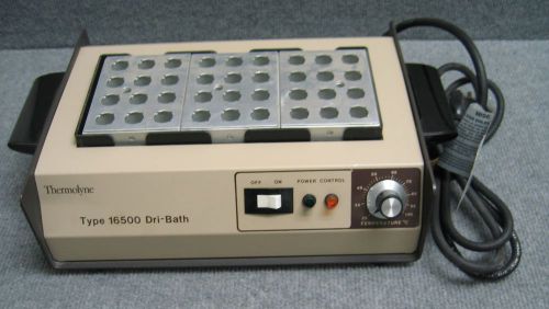 BARNSTEAD / THERMOLYNE DB16525 3-BLOCK DRI-BATH INCUBATOR,SN 229950254234