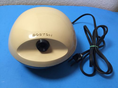 Vintage Boston Model # 16 Electric Pencil Sharpener Egg Shape 296A