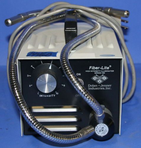 (1) Used Dolan-Jenner Fiber-Lite Series 180  Illuminator With Double Light Wand