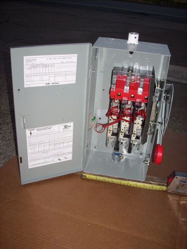 eaton cutler hammer heavy duty safety switch 60A, 600V DH362FGK