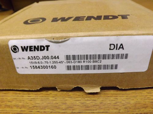 Wendt  diamond grinding wheel a35d.j00.044 for sale